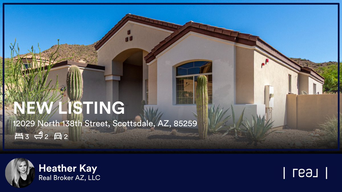 Transition2AZ's tweet image. 🛌 3 🛀 2 🚘 2
📍 12029 North 138th Street, Scottsdale, AZ, 85259
rma.reviews/7tzzqj1on4qc

...
#realestate #heatherkay #movingtoarizona #movingtoscottsdale #phoenix #scottsdale #realbrokeraz