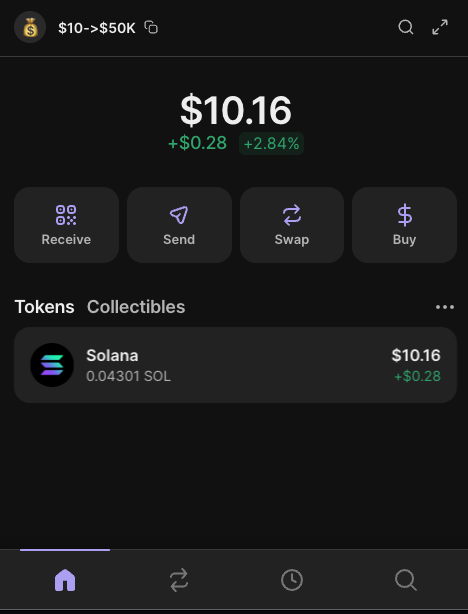 THE $10 to $50,000 ZERO RISK CHALLENGE IS LIVE!

Only 100 spots available:

• Start with $10 in $SOL,  completely FREE
• Every trade tracked via public wallet
• 91.7% win rate in past challenges
• Multiple 100x plays hit

Want to join?

Like + RT + drop a comment
Follow me so