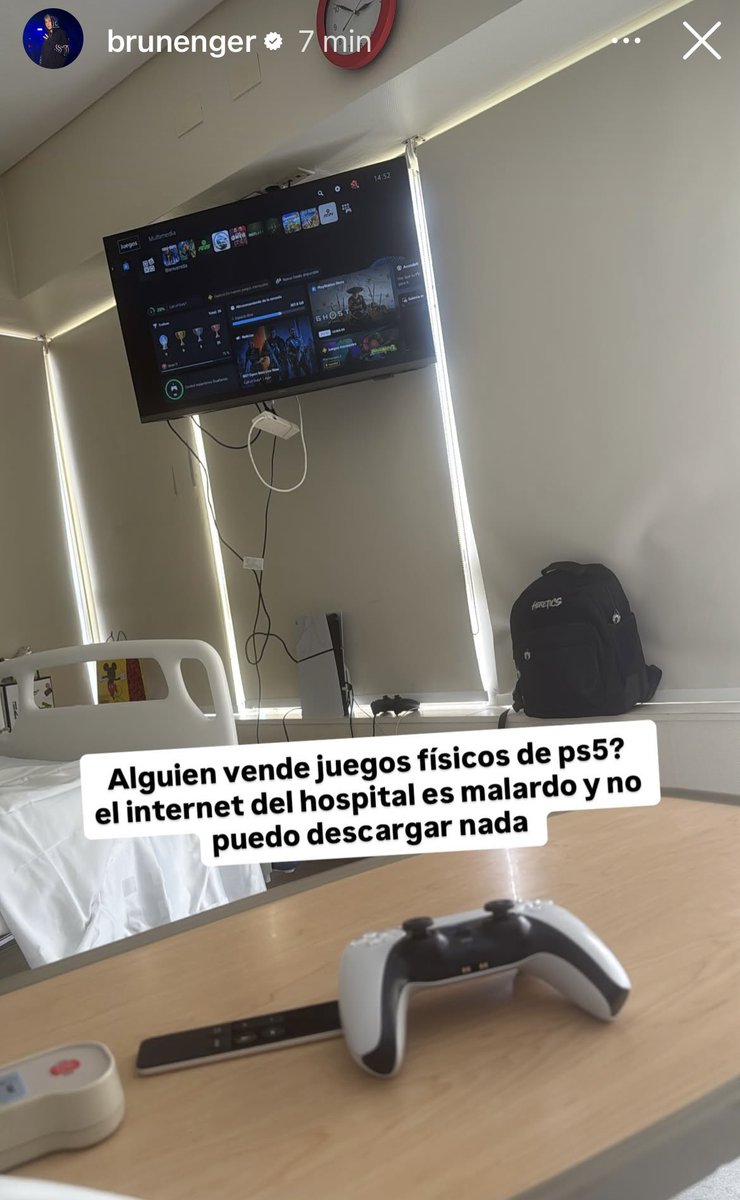 Coscu_Splinter's tweet photo. Que alguien de la Comu le preste juegos físicos de ps5 a Bruno https://t.co/uIVzBbkkbt