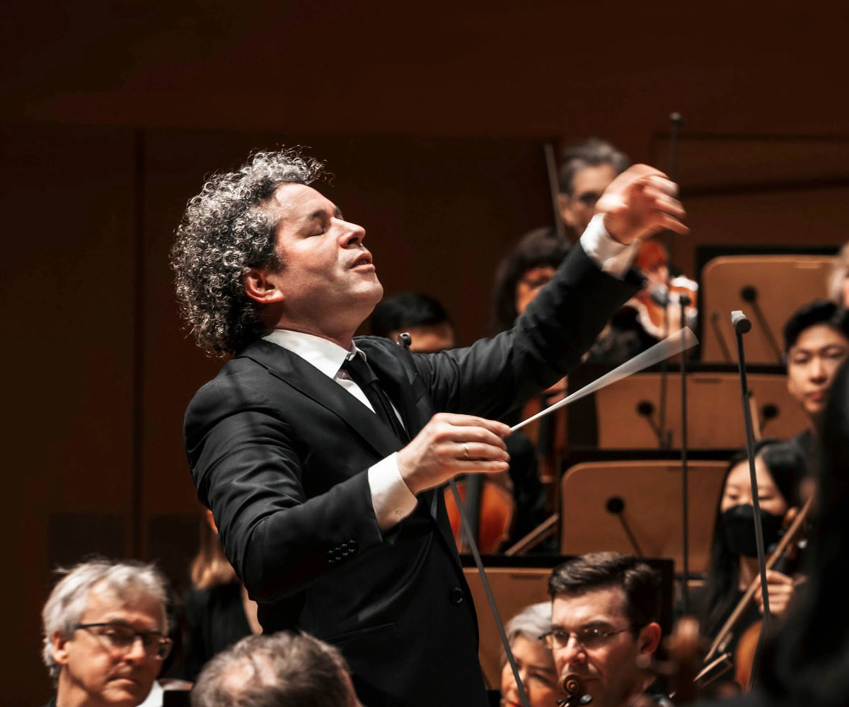 Me Hispanic Heritage Month, we honor the extraordinary talent and cultural impact of <a href="/GustavoDudamel/">Gustavo Dudamel</a> . As Music &amp; Artistic Director of the <a href="/LAPhil/">LA Phil</a> and one of the most influential conductors of our time,has inspired generations with his artistry and vision