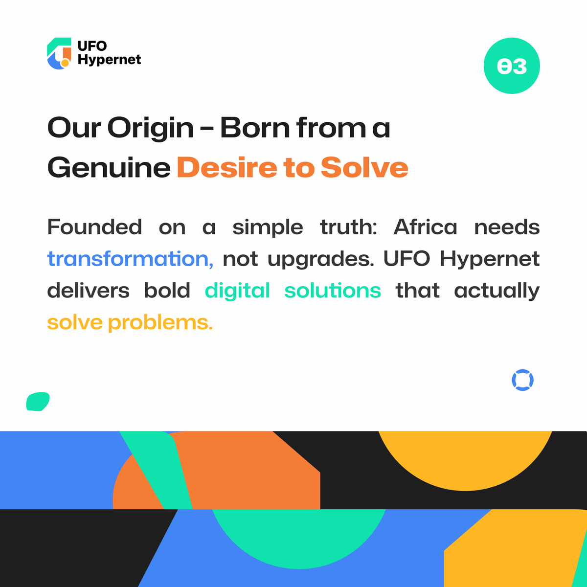 UFOHypernet's tweet photo. The status quo is officially dead. Manual processes and fragmented systems are costing Africa's growth. We saw the problem. We are here with the solution.

UFO Hypernet Solutions Limited launches today with one purpose: Digitize Nigeria, Empower Africa.

#UFOHypernetSolutions https://t.co/vHxiC4kW1r