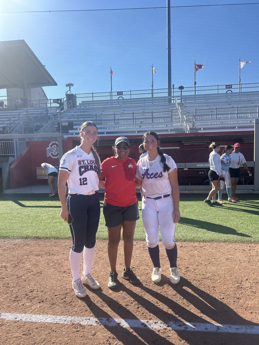 I had such a great time at <a href="/OhioStateSB/">Ohio State Softball</a> pitching catching camp and skills camp!Thank you so much <a href="/Coach2K_OSU/">Kirin Kumar</a> and <a href="/Coach_mcGuem/">Matthew Guemmer</a>! I learned a lot, I hope to attend a future camp! <a href="/STayTaylor18/">Taylor Taylor</a> <a href="/rktaylor12/">RK Taylor</a> <a href="/Aces_SoftballKC/">Aces Softball</a> <a href="/thealliancefp/">The Alliance Fastpitch</a> <a href="/LineDsoftball/">Line Drive Media</a> <a href="/ExtraInningSB/">EXTRA INNING SOFTBALL</a> <a href="/HFLfastpitch/">Heart of America Fastpitch League | HFL</a>