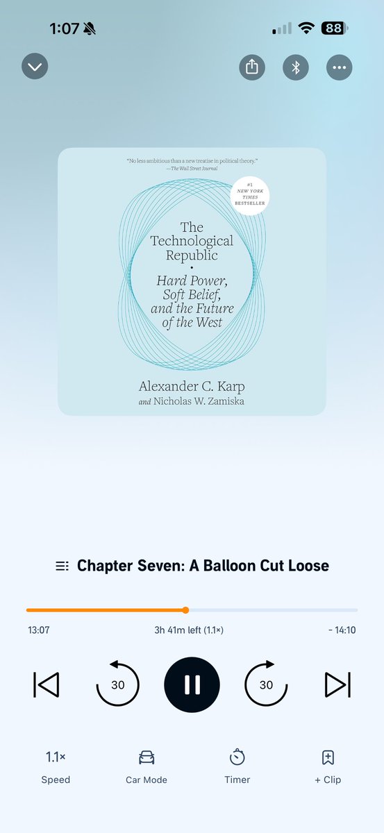 jonwerthen's tweet image. I’m finally reading The Technological Republic. It’s an incredible read. Imagine if we hadn’t lost our most skilled software developers to the creation of social media and food delivery apps, and instead, we had focused on strengthening our security measures. The fact that…
