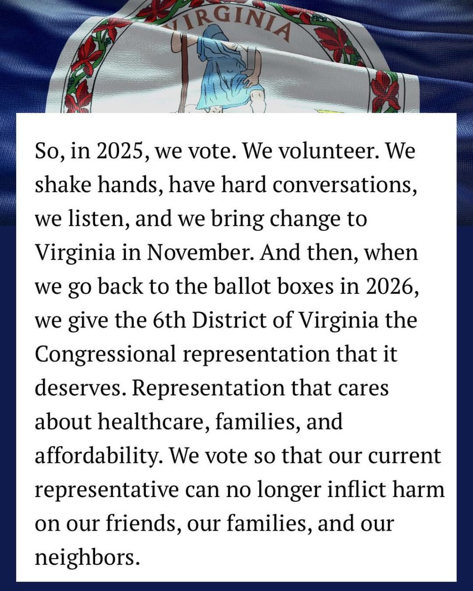 Thanks to the Royal Examiner for sharing my thoughts on what’s motivating me this election cycle #ken4va #vote #Virginia2025

royalexaminer.com/why-my-vote-an…