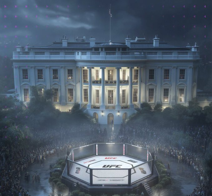 jackunheard's tweet photo. 🚨BREAKING: President Trump announces that next year’s UFC White House event will take place on his 80th birthday, June 14.

Going to go so hard. https://t.co/ZepmTVDyal