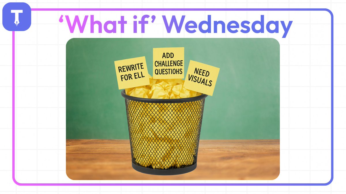 TeachShareAI's tweet image. What if differentiation wasn’t a sticky-note nightmare?
Say goodbye to the chaos and hello to TeachShare.

You can adjust by language, level, and learning need in just a few clicks. ✨

No piles. No rewrites. Just ready-to-use resources made for your students. #TeachShareAI…