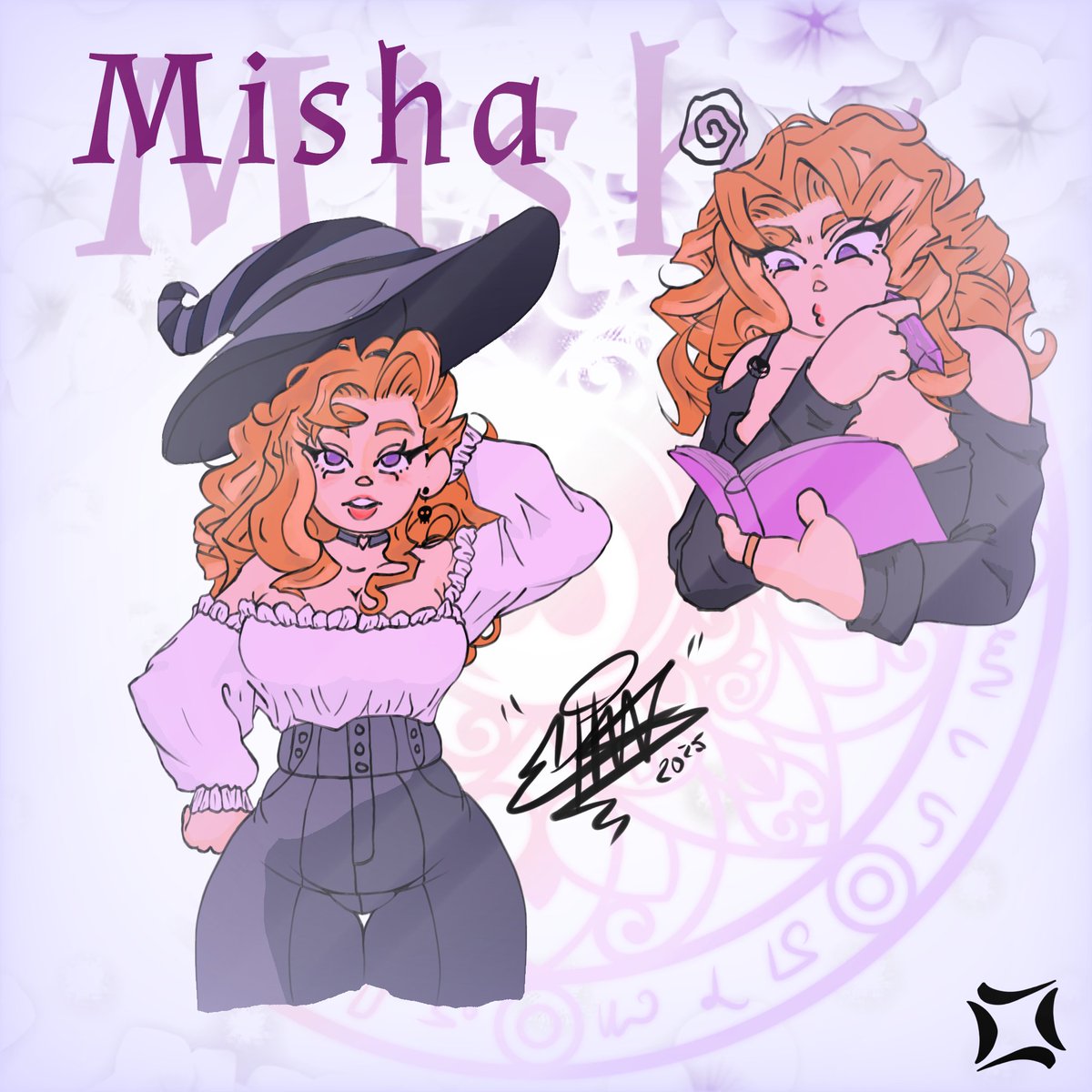 andre_qtpie's tweet photo. Meet Misha, the crystal mage!! 🔮 

#artmoots #ArtistsOnX #promotwt #promox #smallartist https://t.co/F1GBZu60rw