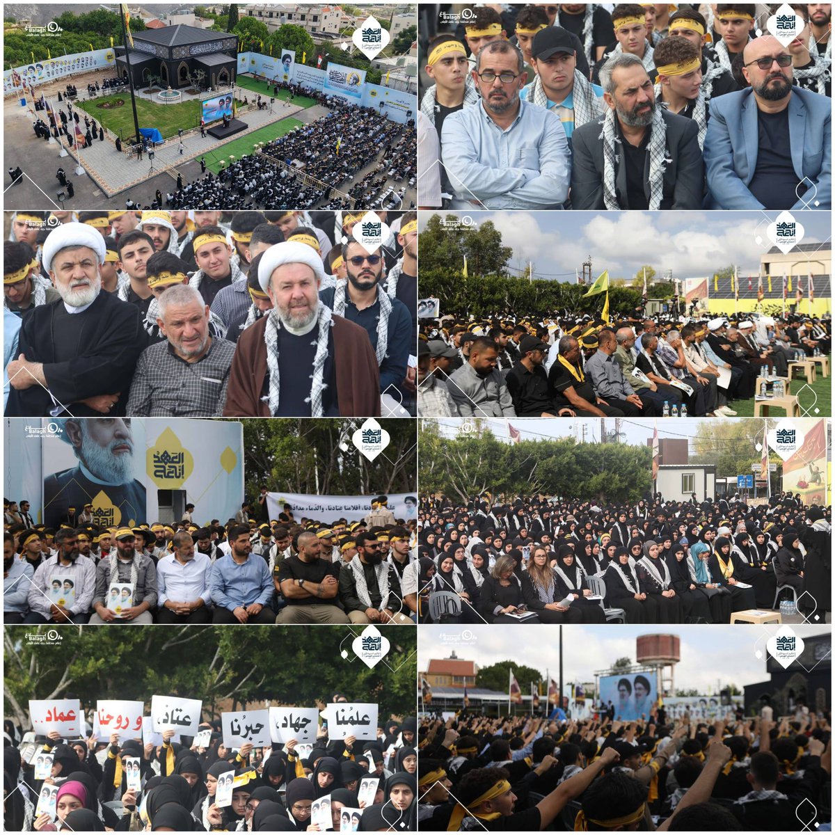 التعبئة التربوية أقامت التجمع الطلابي الشبابي في مرقد السيد الهاشمي، النائب ايهاب حماده: المقاومة سوف تكون ثابتة حاضرة لأي مواجهة، وهي التي ستقود كل هذه الأمة إلى النصر..

t.me/balaghmedialb/…
#إنا_على_العهد
#بلاغ