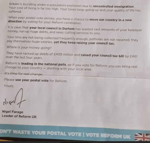 reformexposed's tweet photo. Seems @ReformDurham & @darrengrimes were elected on a lie.
#DOGEisDEAD https://t.co/4gpTHT45K0