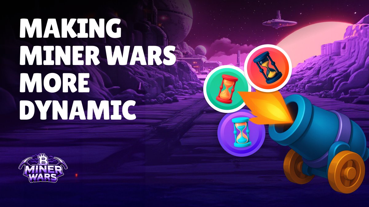 ⚔️ Miner Wars Boost Update! Cycle 112 (Oct 7) brings a 30% power rebalance to Echo Boost

⚙️ Echo Boost x1 → 70K pts per step (was 100K)
⚙️ Echo Boost x10 → 700K pts (was 1M)
⚙️ Echo Boost x100 → 7M pts (was 10M)
