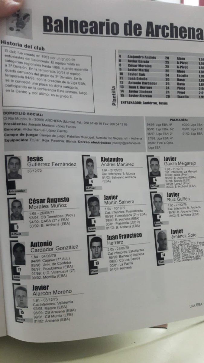 Estu era un equipazo.
<a href="/havijimenez/">javier jimenez</a> <a href="/Jaruigui11/">Javier Ruiz</a>