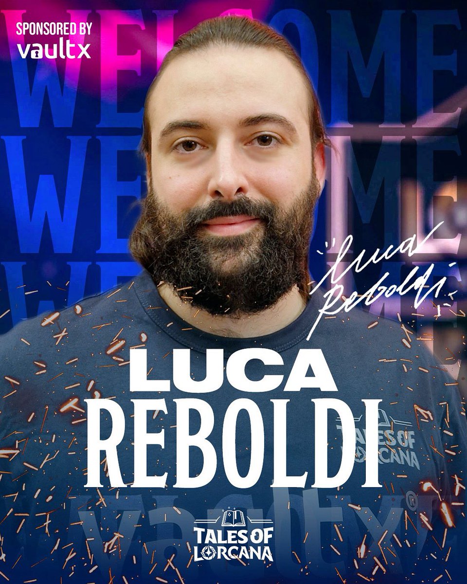 Ladies and Gentlemen, mr. Luca Reboldi entered the chat. 

#Lorcana #Disneylorcana