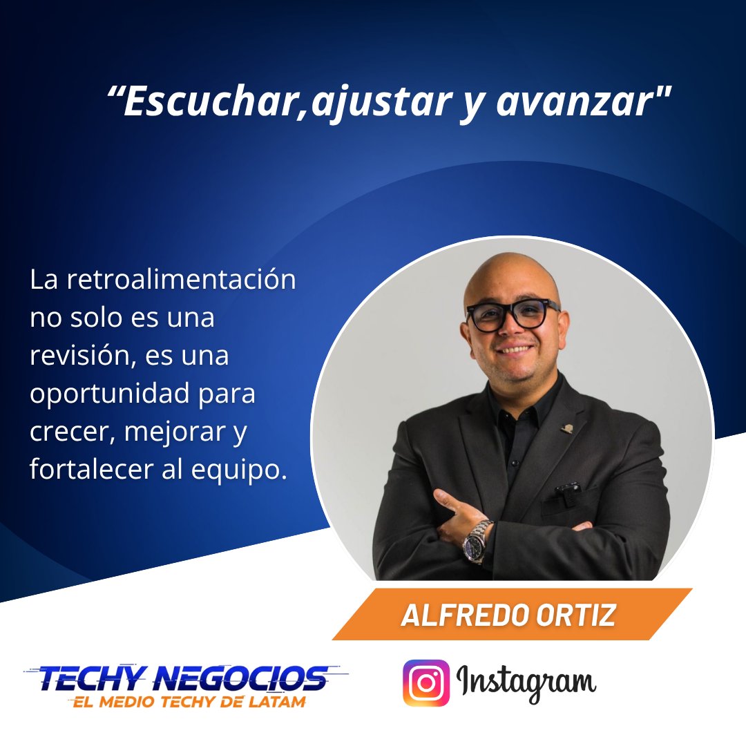 techynegocios's tweet photo. ¿Listo para dar una retroalimentación que realmente deje huella? Alfredo Ortiz @Coparmex Presidente Nacional de Jóvenes Coparmex nos comparte más contenido en sus perfiles de redes sociales sobre temas empresariales de relevancia 
#COPARMEX #JovenesCoparmex #Lider https://t.co/V73yNu21yT