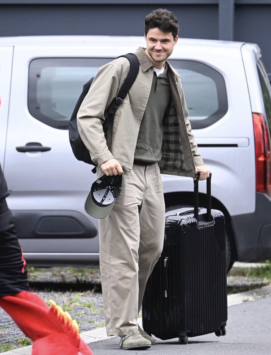 Lammens arriving for Belgium National Team duty! Let's go🇧🇪