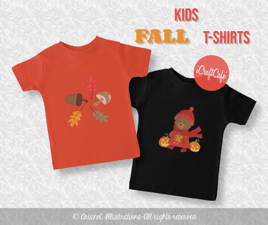Irresistible tees for the little ones fitting the season © ArianeC Illustrations-All rights reserved 🍂🍁 . Find them here 👉 redbubble.com/people/icraftc…
#kidfashion #fallvibes #October #Autumn2025