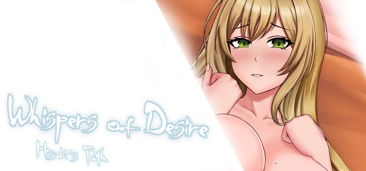 regoldy18's tweet photo. Whispers of Desire: Misaki's Path v.0.1.4 is out! Download in profile(Patreon)

Hi everyone!

Thank you all for your support and patience! This update will be for the Ryo and Misaki route. With this update, the content leading into every main character's route will finally be fully told.

v.0.1.4 Content+

Added 12,000 words (54,000-word count)

Added 1 animation H-scene (Misaki-Ryo)

Added 2 H-illustration (Misaki-Ryo)

Added new outfits sprite for Misaki, Ryo

Added 1 Normal-illustration (from last v0.1.3 update)

Thanks for your support

regoldy
