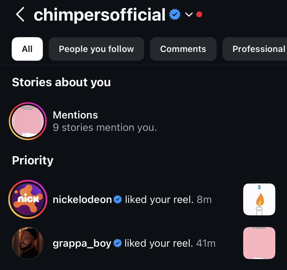 Whenever a <a href="/ChimpersHQ/">Chimpers</a> reel goes viral, we always see a wild mix of profiles liking, commenting, and following…

But today, it looks like legacy media are starting to pick up the tips and tricks of the social media natives.

Inevitable! 🐒