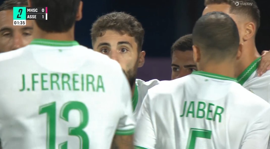 foet247europa's tweet image. Zuriko Davitashvili scored a brace as Saint-Étienne beat Montpellier 2-0. #MHSCASSE