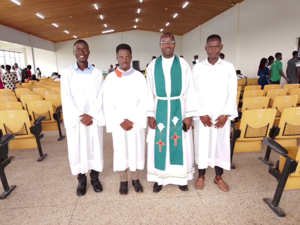 AdventMuni's tweet photo. The Lord sent us a shepherd Rev Ronald Oromchan the Vicar general Emanuel Cathedral Mvara - Diocese of Madi West Nile in a thanksgiving service led by the 10th Guild. He preached on the theme: CHURCH AS A CARING FAMILY https://t.co/553Bjwn0p9