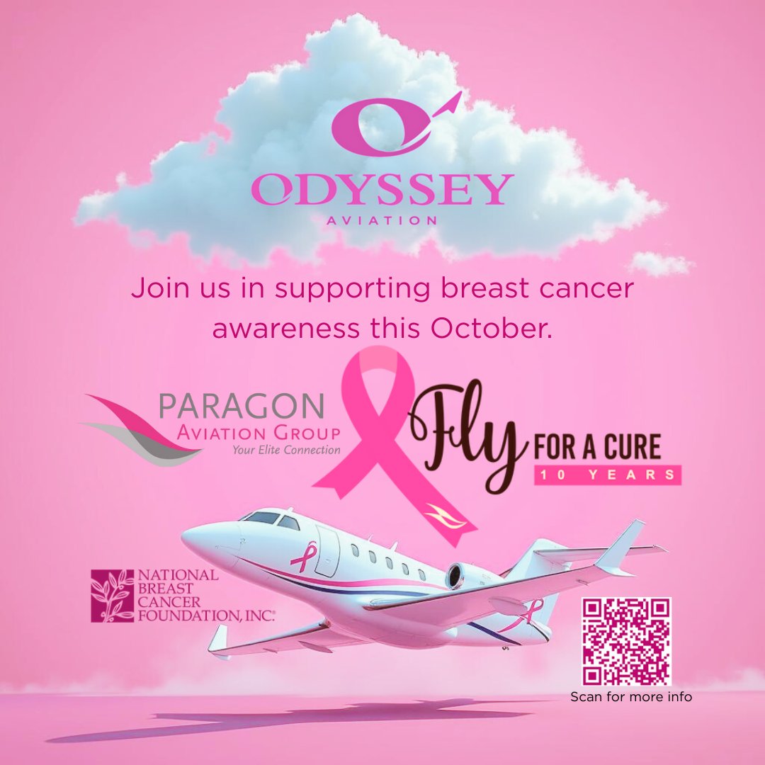 OdysseyBahamas's tweet photo. 10 years. Thousands miles. One Mission.💗 
Fly for a Cure @ParagonAviation celebrates a decade in the #fight #against #breastcancer👏🙌
#flyforacure💖
 Calling all #bizAv peeps! Join in &amp; let’s make year 10 the most impactful yet! 😎🫡🩷🙏 https://t.co/ZJl4R3w8cr