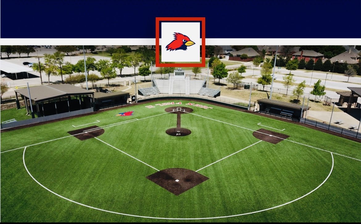 Come on out at support your Cardinal Baseball team tomorrow evening 

🆚 Irving MacArthur 
📍John Paul II HS
⏱️6:30pm
☀️