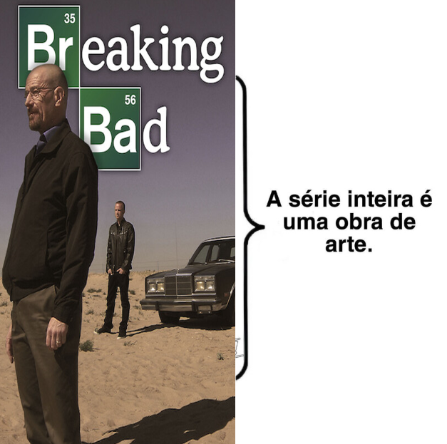 cite uma série melhor que breaking bad e falhe miseravelmente