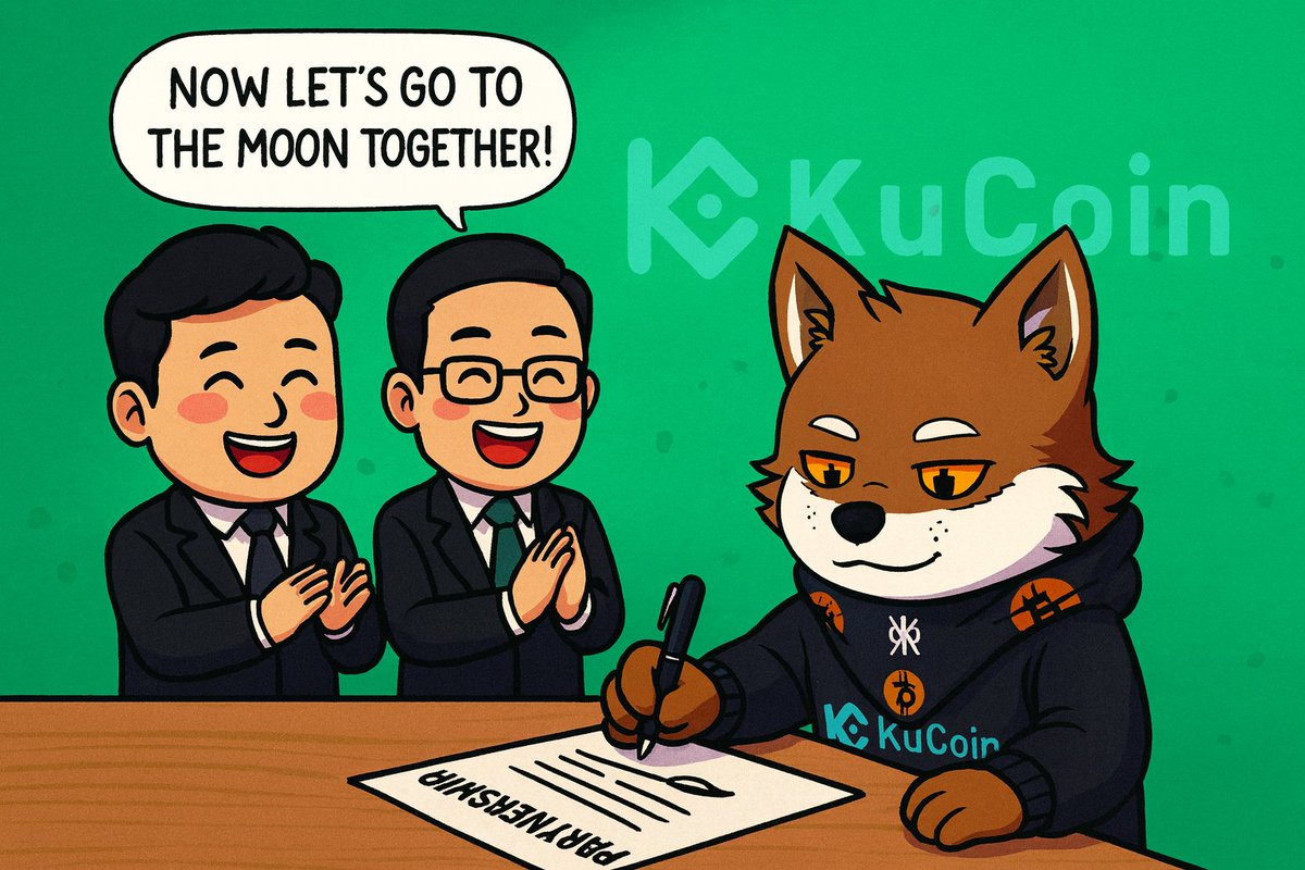 Bw_87wb's tweet photo. 🚀🐺 The deal is sealed!
$LOBO has officially arrived at @kucoincom  the pack is ready to conquer new heights!

Now let’s go to the moon together! 🌕🔥

#LOBO #KuCoin #Crypto #Listing #ToTheMoon #LunarAlliance #CryptoCommunity #BullRun #MemeCoin #HowlTogether #LOBOArmy #KuCoinListing