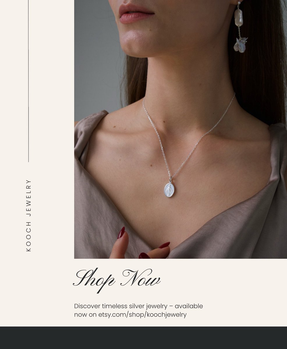KoochJewelry's tweet photo. Pure. Simple. Silver. https://t.co/iXkibRvSt9