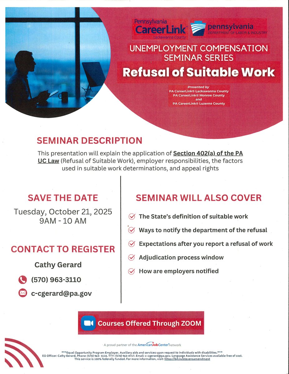 PlanningCounty's tweet image. Psst, hey you, Employers, yes you, do you have questions about Refusal of Suitable Work? Well, we can help you find the answers!