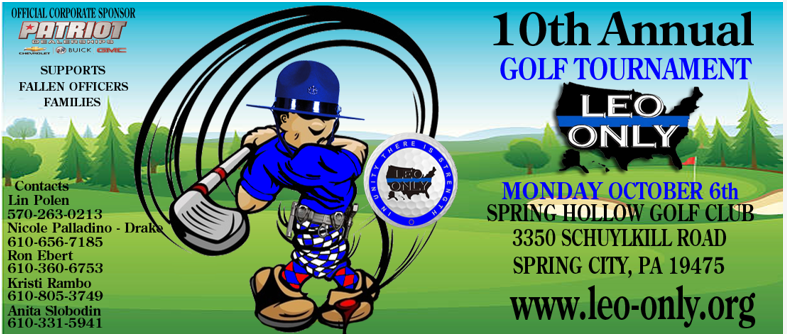 RebarKelly's tweet photo. We are proud to be one of the sponsors for the 10th Annual LEO ONLY Golf Outing. The LEO ONLY sponsors Christmas for children of slain, injured, and ill officers – assuring these children have a Christmas. https://t.co/Bkh7zHPCLO