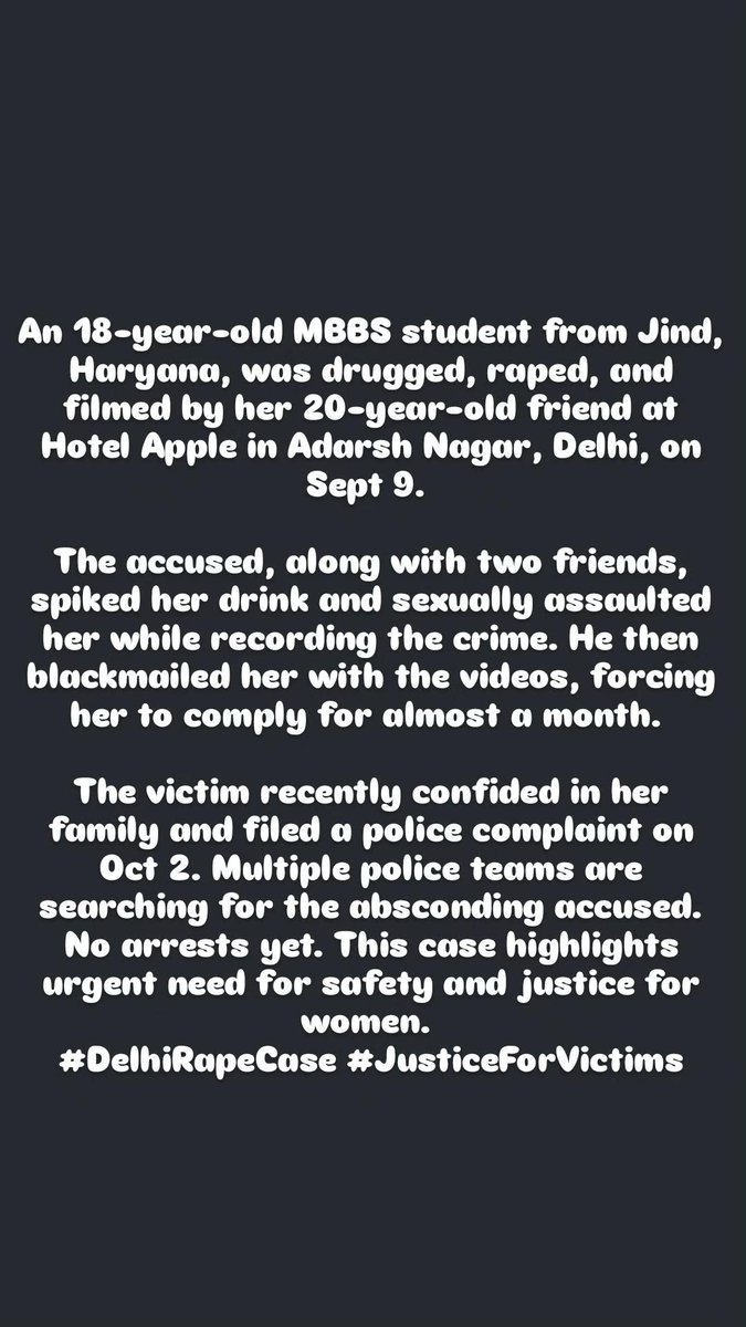 Mksssss50802's tweet photo. Why can't girls feel safe or work in an environment without fear of being assaulted or raped?
Who's fault is it ?
#justice #needchange https://t.co/kqZ7qliWAz