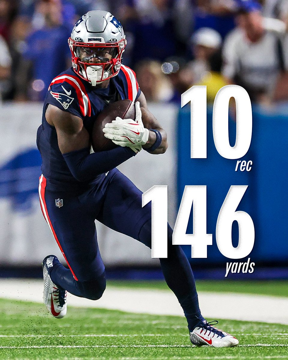 Patriots's tweet photo. That was quite the return to Buffalo for Stef 🔥 https://t.co/59mnHYkikA