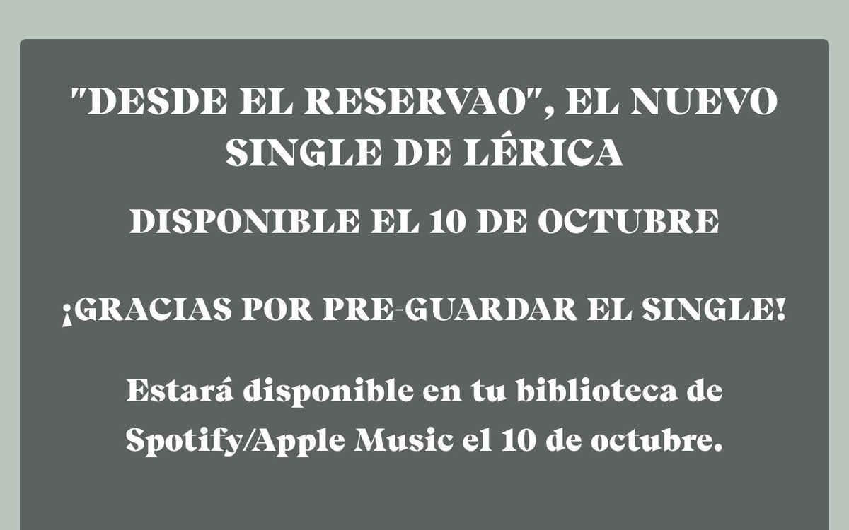 LÉRICA ESPAÑA tweet media