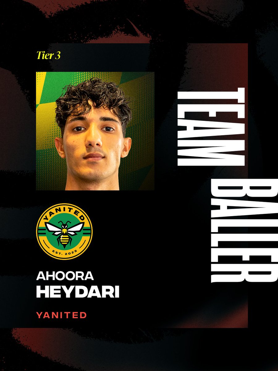 Angry Ginge has his boy! 🔰

Ahoora Heydari is signed by Yanited with the 30th pick of the draft 🐝