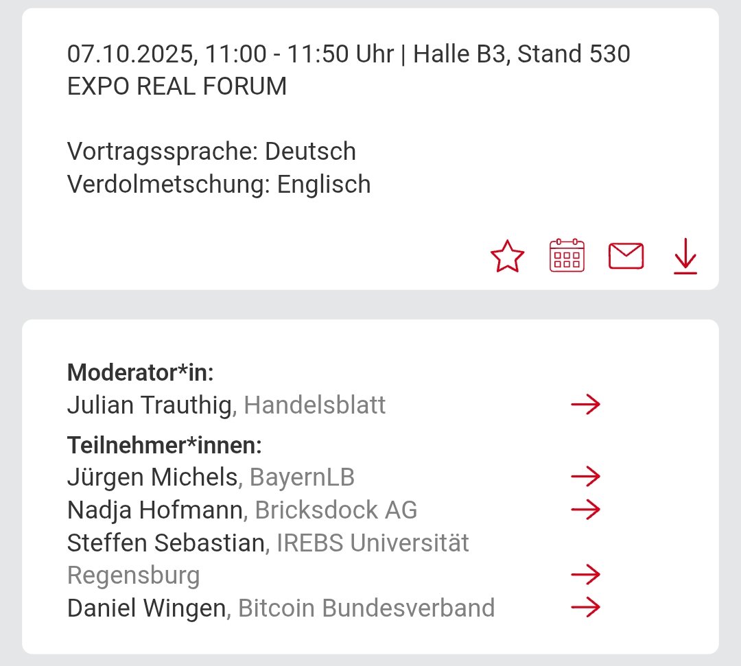 Das wird ne lustige Runde morgen auf der Expo Real.

Heute erst noch mal einen Refresher mit dem Material von <a href="/leonwankum/">Leon Wankum</a> gemacht. Jetzt fühle ich mich gewappnet für eine heiße Diskussion.

Prof. Steffen Sebastian hat schon angekündigt dass er grundsätzlich dagegen sein wird 🤩🥳