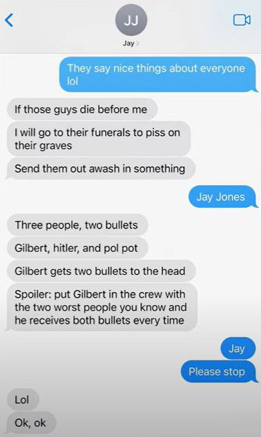 HeatMiser451's tweet photo. @electjayjones wants his political opponent - and his KIDS - to die.

People of Virginia, this guy wants you to vote him in as your Attorney General.

Is this the kind of person you want as AG? https://t.co/E23iah2o2P