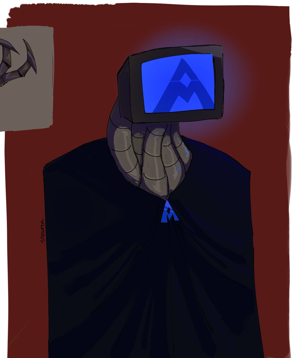 snowrea_'s tweet photo. AM sketches
#ihnmaims #alliedmastercomputer #art https://t.co/BD2dRoUSdF