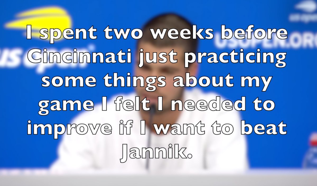 NEW #TENNIS LEARNING 💡🧠
Webinar 72: Improve Your Variety
After the #Wimbledon final defeat, #Alcaraz spent two weeks refining his game to beat #Sinner next time they played. That's how he won the #USOpen - with more variety to his game.
LEARN ⬇️
braingametennis.com/webinar-72-imp…