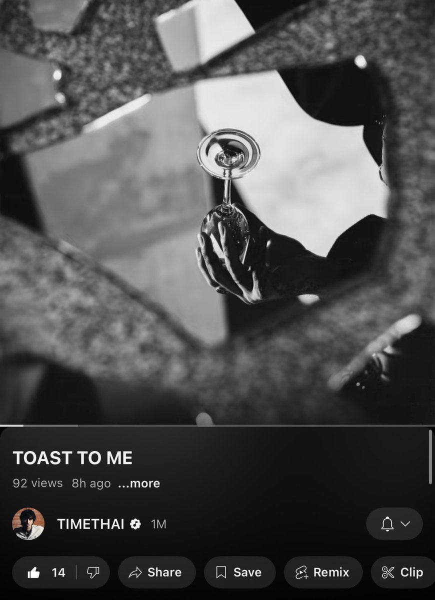 TIMETHAISNIPER's tweet image. แกล้ง ๆ ฟังก่อนนอนได้มั้ยย youtu.be/IvG8Ooc9BL8?si…
.
TOAST TO ME - TIMETHAI
YOUTUBE CHANNEL : TIMETHAI 
2025.10.07 8PM (ICT) 

#TIMETHAI #ธามไท 
#TOASTTOME #TTM