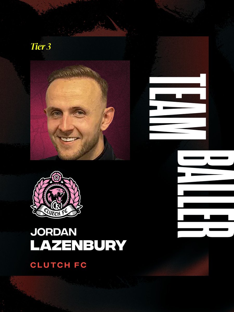 BallerLeagueHQ's tweet photo. Clutch FC bring in Jordan Lazenbury with the 38th pick of the draft 🤝 https://t.co/bIASkqlEC4
