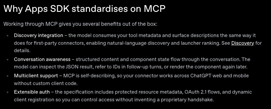 mcpaytech's tweet image. JUST IN: @OpenAI uses MCP for Apps inside ChatGPT

Aren&apos;t you bullish yet? In case you want to build and monetize your app check out MCPay