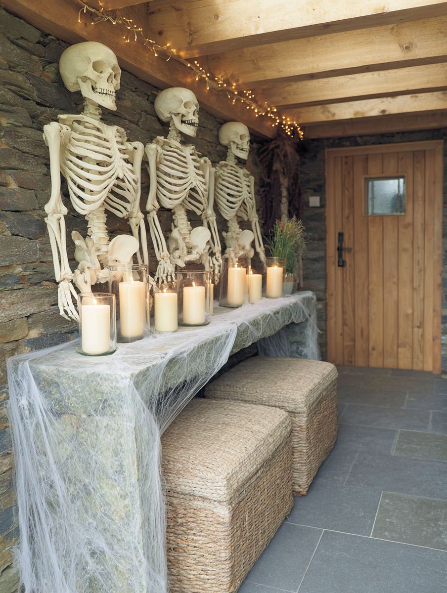design31717's tweet image. Spooky season decorators — skeletons, cobwebs, or candles? 🕯️
Comment your must-have!
#halloweendecor #spookyhomedecor #gothicdecor