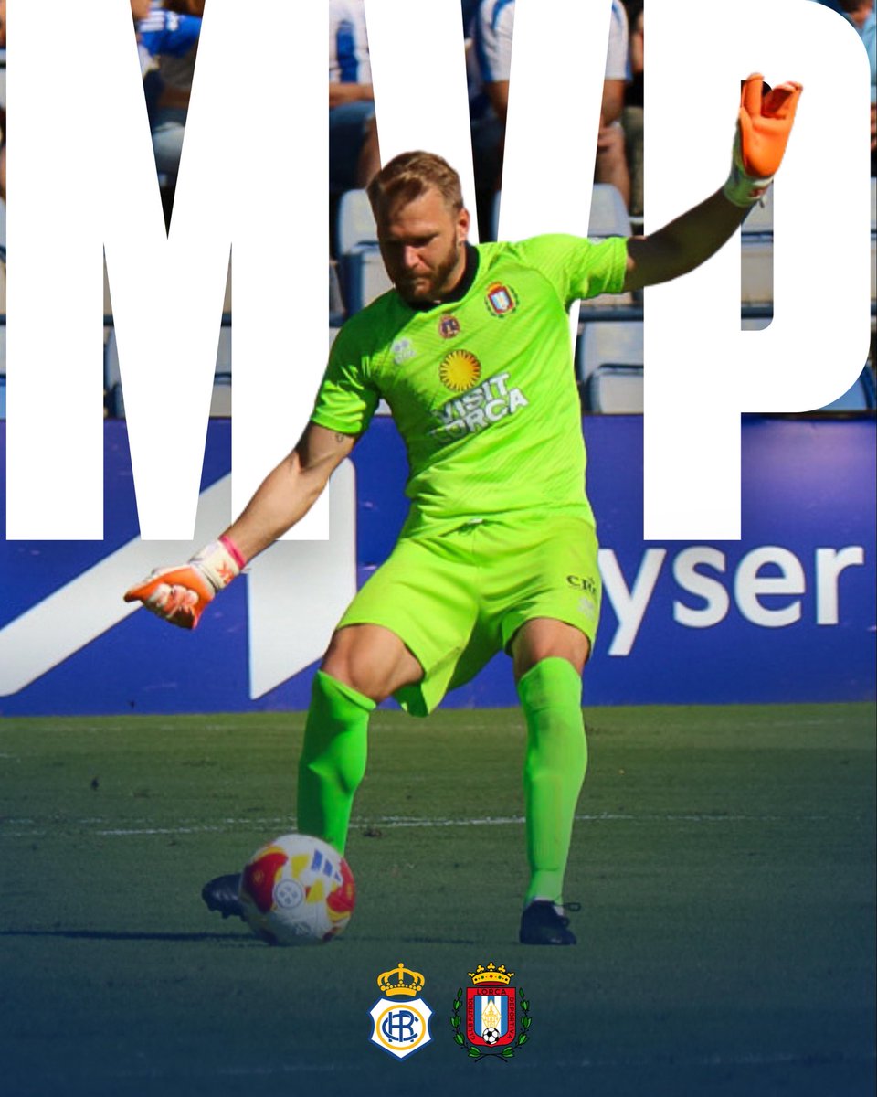 🤩 ¡𝗬𝗮 𝘁𝗲𝗻𝗲𝗺𝗼𝘀 𝗲𝗹 𝙈𝙑𝙋 𝗱𝗲 𝗹𝗮 𝗷𝗼𝗿𝗻𝗮𝗱𝗮 5!

🏅 Con un 56% de los votos, el mejor jugador del #RecreativoLorcaDeportiva es <a href="/Ernestojg16/">Ernesto juskevicius</a>!

🙌🏻 ¡ENHORABUENA!

#SoloySiempreLorcaDeportiva