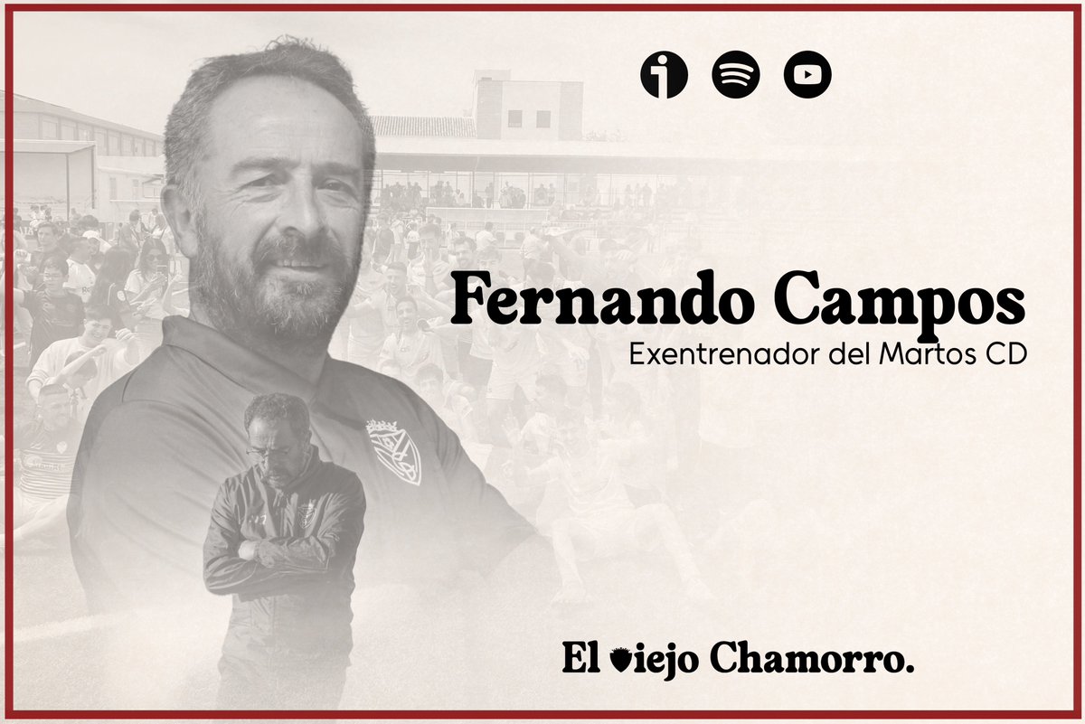 Esta semana tenemos el privilegio de recibir al líder del grupo que consiguió el último gran éxito del Martos CD. 

En el próximo episodio, rendimos nuestro pequeño homenaje a Fernando Campos y a la temporada del ascenso.

¡No te lo pierdas!
