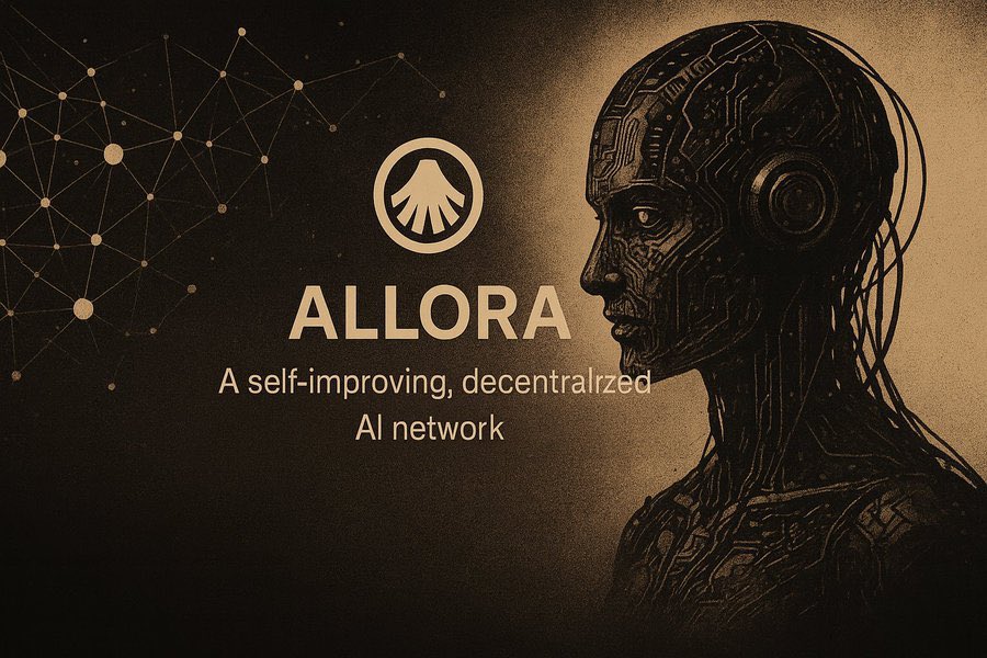 wissygram's tweet image. ever had that “wait” this could change everything” moment? yeah, that’s exactly how i felt going down the @AlloraNetwork rabbit hole tonight. the more i read, the more it clicked this isn’t just some ai x crypto mashup. it’s literally building a brain for the decentralized world.…