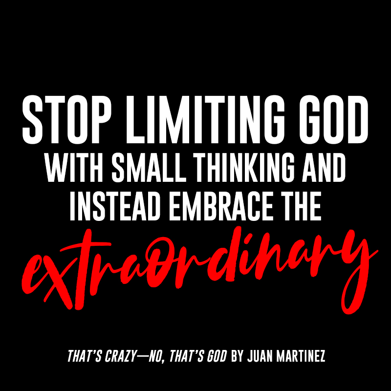 charismamag's tweet image. Through powerful testimonies and biblical teaching, Pastor Juan Martinez challenges believers to stop limiting God with small thinking and instead embrace the extraordinary.

 Get the book on Amazon: a.co/d/dFhCcNQ 
 #ThatsCrazy #ThatsGod #Extraordinary @Juan Martinez/…