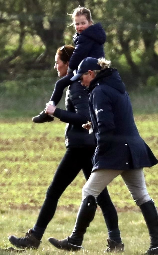 Catherine, Charlotte and Zara