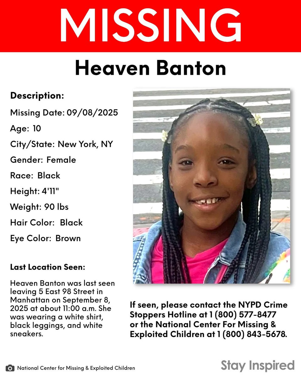 MissMaria007's tweet image. Missing Child #newyork #amberalert