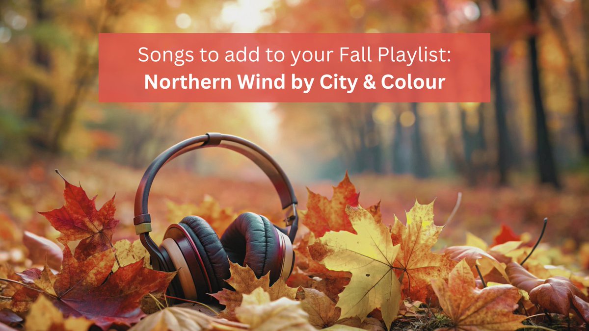 ReSoundMLC's tweet image. This month we will be sharing which Canadian songs you should add to your Fall playlist 🍂🎵

Northern Wind by @cityandcolour is the perfect song to get you through October with its calming rhythm and autumnal lyricism

#cityandcolour #fallplaylist #cdnmusic #cdnartist #autumn
