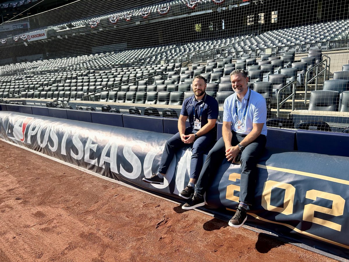 davidwlawrence1's tweet image. Off-day @BlueJays workout at @Yankees Stadium. Always great traveling with Dr. Jason Smith.